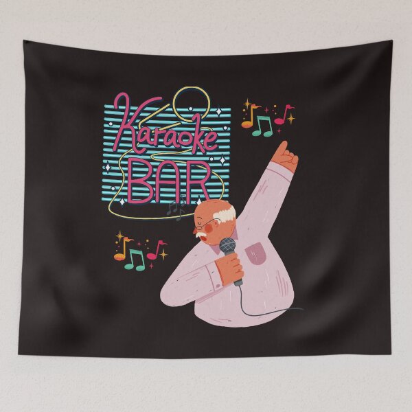 Item preview, KARAOKE BAR DESIGN-SAGFABULOUS designed and sold by SagFabulous.