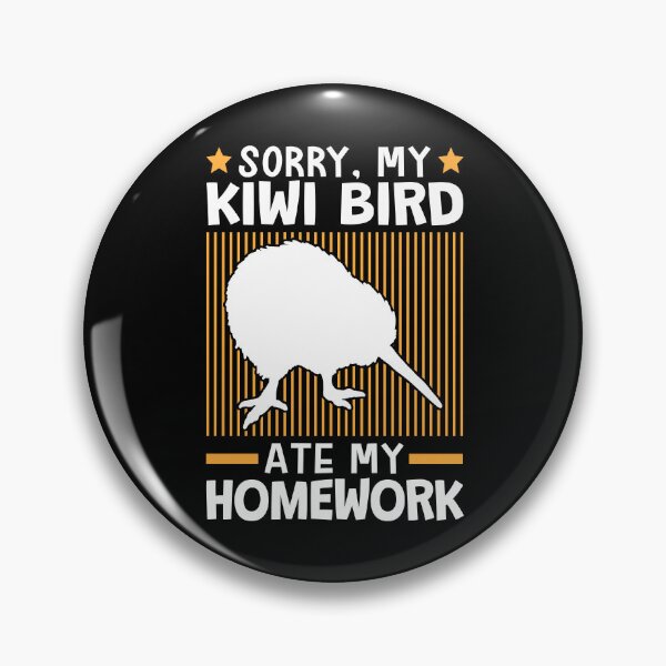 Item preview, Kiwi bird ate my homework designed and sold by madgrfx.