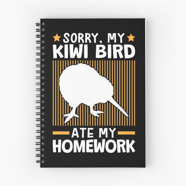 Item preview, Kiwi bird ate my homework designed and sold by madgrfx.