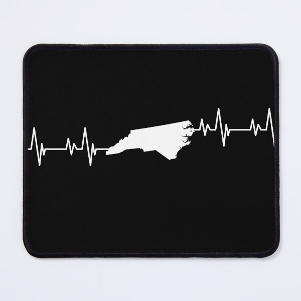 Item preview, North Carolina Heartbeat Pulse Line designed and sold by TubularTees.