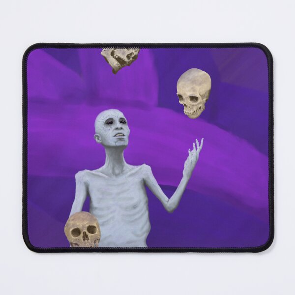 Item preview, Supernatural Creature Juggling Skulls Fantasy Art designed and sold by HelmsArt.