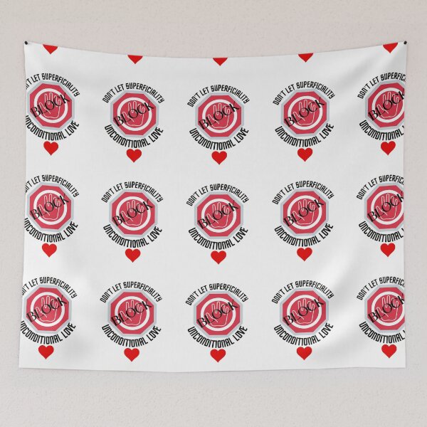 Item preview, Don't let superficiality block unconditional [ white { true love] shallow designed and sold by Mammanation.