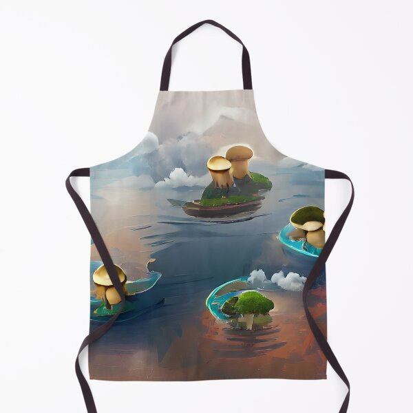 Item preview, Mushroom Islands designed and sold by AbstractlyArt.