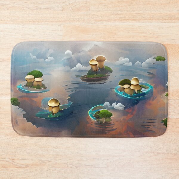 Item preview, Mushroom Islands designed and sold by AbstractlyArt.