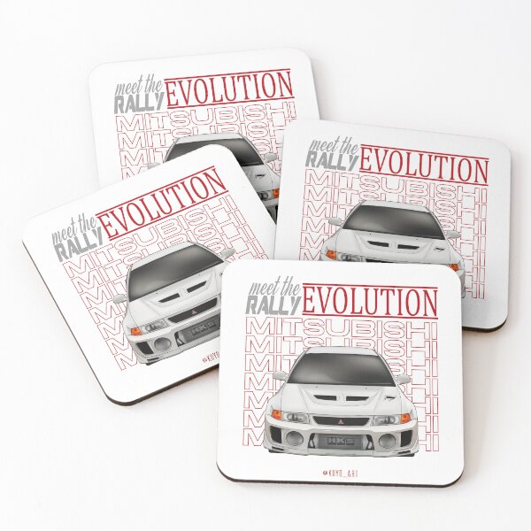 Item preview, Meet The Rally EVOLUTION - Lancer Evolution V designed and sold by kuyoart.