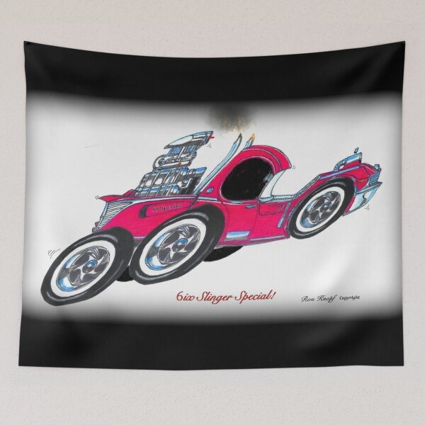 Item preview, Hot Rod Art //  Wild Custom  //  6ix Slinger Special! designed and sold by Imagin8er.