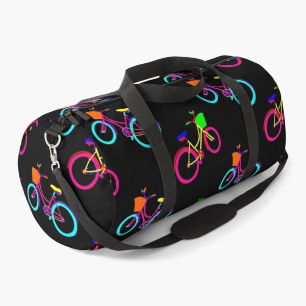 Item preview, black rainbow bikes colorful bicycles designed and sold by Gossip Rag.