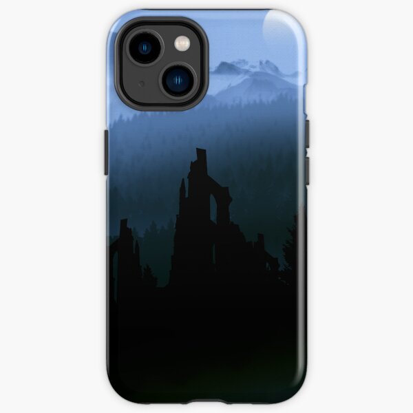 Moonlit Mountains iPhone Tough Case