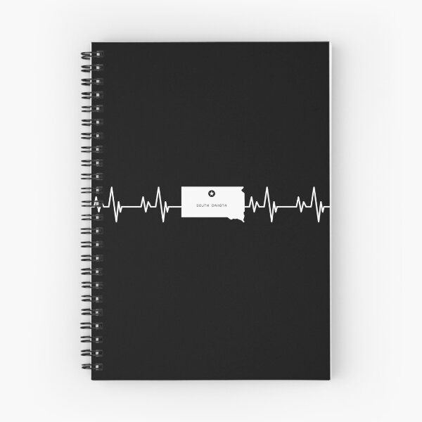 Item preview, South Dakota Heartbeat Pulse Line designed and sold by TubularTees.