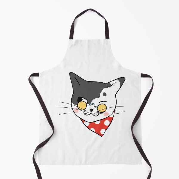 Item preview, funny cat face with funky glasses, cool designed and sold by FLOWER--ART.