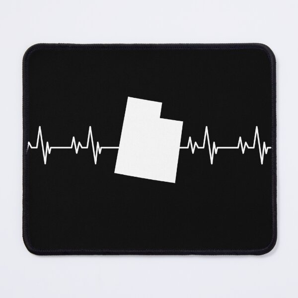 Item preview, Utah Heartbeat Pulse Line designed and sold by TubularTees.