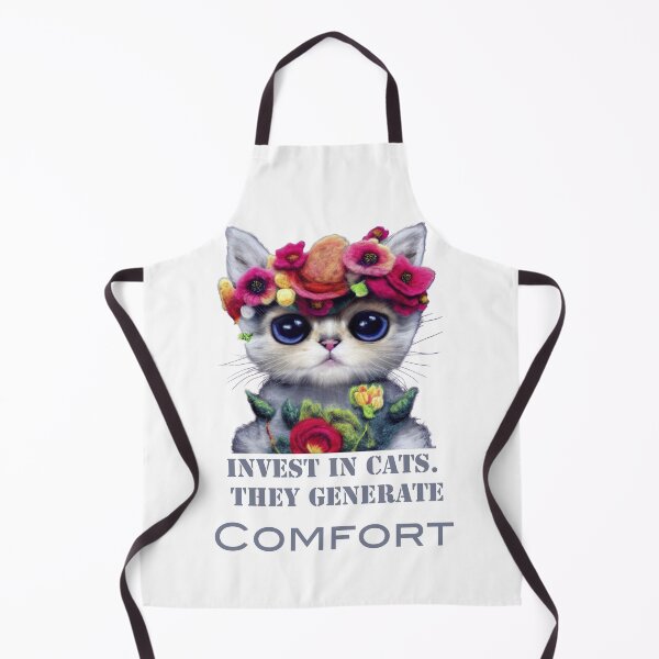 Item preview, Invest in Cats They Generate Comfort  designed and sold by Rocky Mountain Artistry.