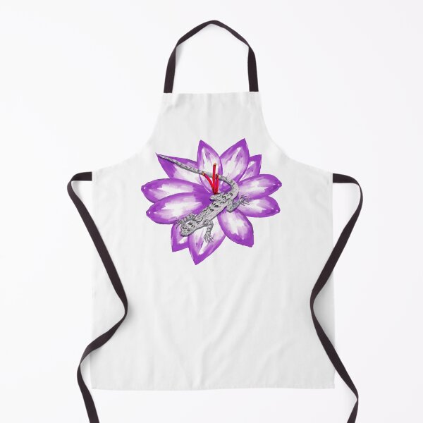 Item preview, Western Fence Lizard on a Flower designed and sold by VerdeDoodleDuck.