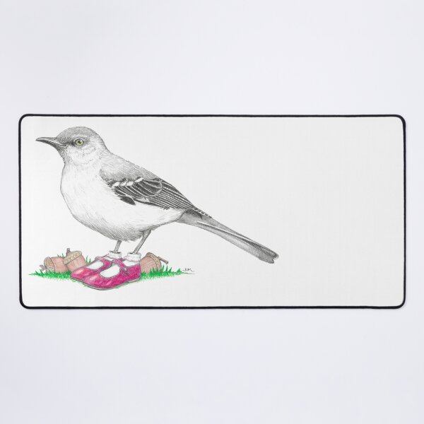 Item preview, Mockingbird in Mary Janes designed and sold by JimsBirds.