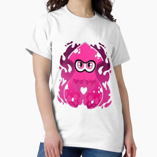 Item preview, Hot Pink Inky Squid Splash designed and sold by Tsubaki Hoshiko.
