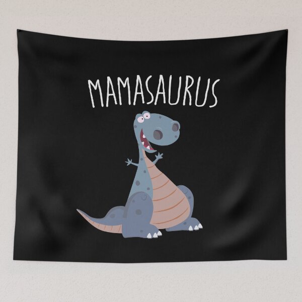 Item preview, Mamasaurus dinosaur for strong women designed and sold by ThreadlyAndCo.