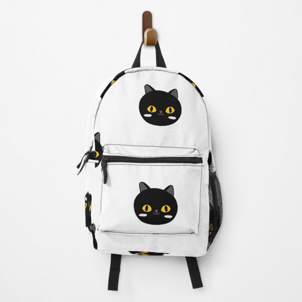 Item preview, funny cat face with funky glasses,black cat designed and sold by FLOWER--ART.