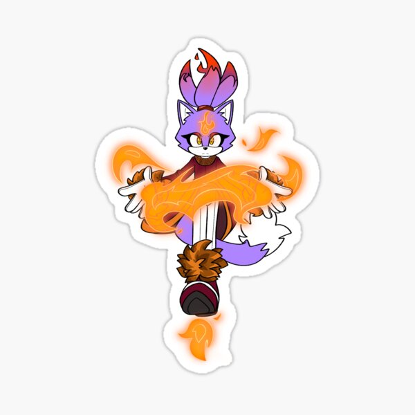 Sonic Sticker – Camilla Khau Designs