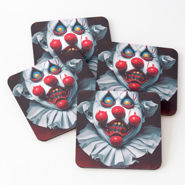 Item preview, Horror halloween clown designed and sold by mrlongfield.