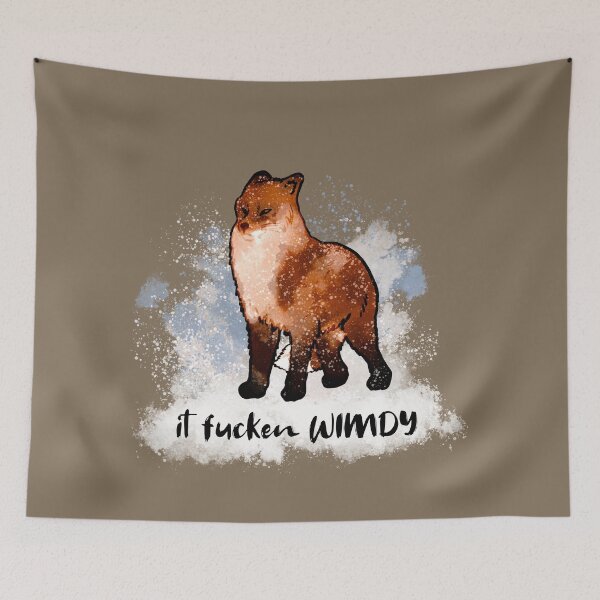 Item preview, it fucken WIMDY Meme Watercolor designed and sold by northernhugs.