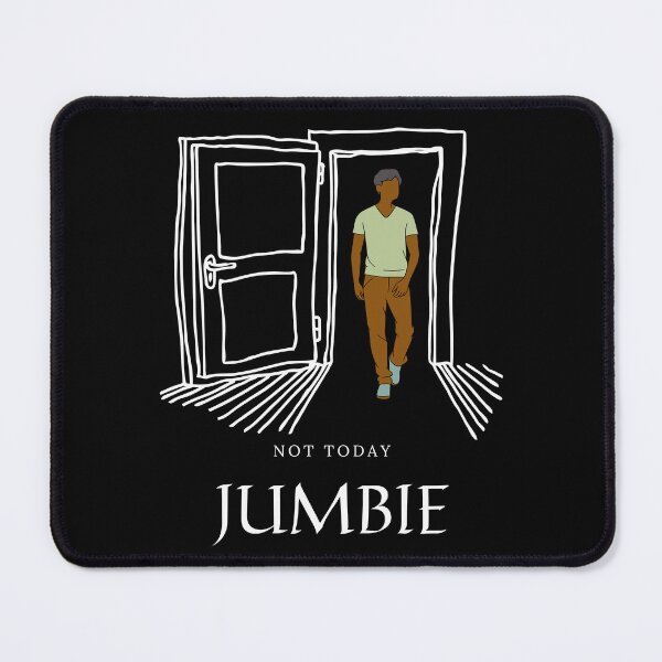 Item preview, Not Today Jumbie Walk Backwards Through Front Door Halloween Guyana Trinidad designed and sold by ravishdesigns.