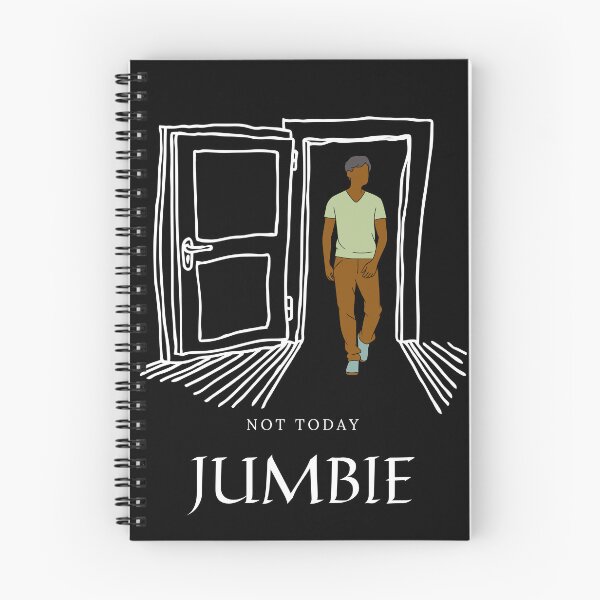 Item preview, Not Today Jumbie Walk Backwards Through Front Door Halloween Guyana Trinidad designed and sold by ravishdesigns.