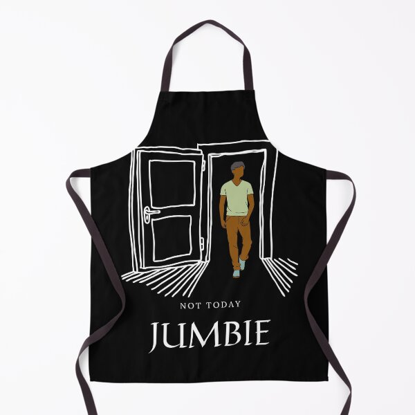 Item preview, Not Today Jumbie Walk Backwards Through Front Door Halloween Guyana Trinidad designed and sold by ravishdesigns.