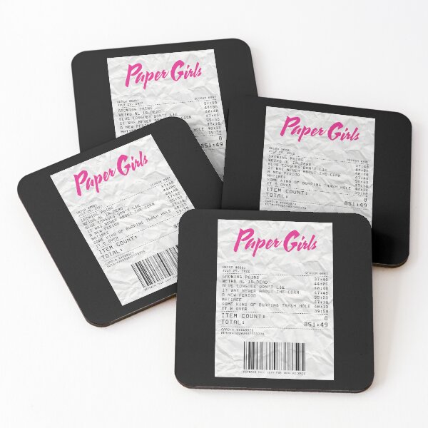 Item preview, Paper Girls Season 1 Receipt designed and sold by d-obsession-k.