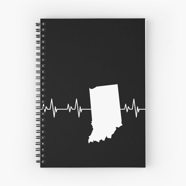 Item preview, Indiana Heartbeat Pulse Line designed and sold by TubularTees.