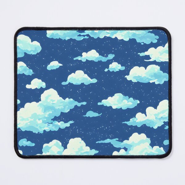 Item preview, Kawaii cloddy night sky patern designed and sold by Art-of-AI.