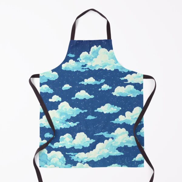 Item preview, Kawaii cloddy night sky patern designed and sold by Art-of-AI.