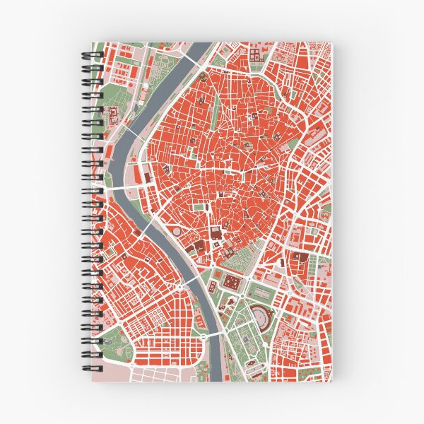 Item preview, Seville city map classic designed and sold by PlanosUrbanos.