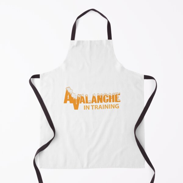 Item preview, Avalanche in training (Orange with snow) designed and sold by Ryphna.