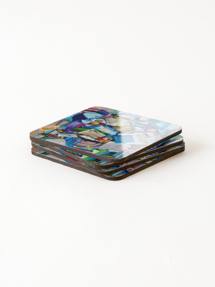Thumbnail 4 of 5, Coasters (Set of 4), "Directionally Challenged" designed and sold by MLHuffDesigns.