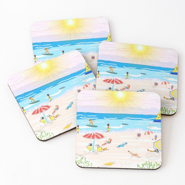 Item preview, A BRIGHT  Beach Day designed and sold by starfishstuff.