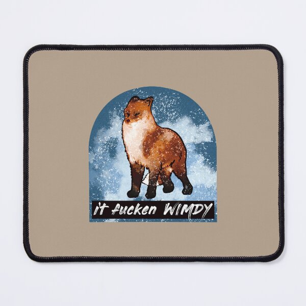 Item preview, it fucken WIMDY Meme Watercolor Blue designed and sold by northernhugs.