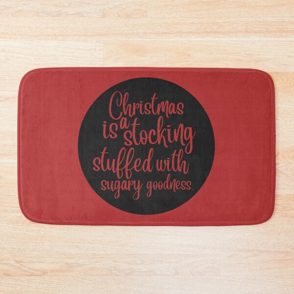 Item preview, Christmas Is A Stocking Stuffed With Sugary Goodness designed and sold by JZCustom Art Sales.