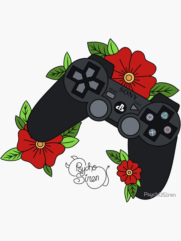 clipart playstation - Cerca con Google  Playstation tattoo, Automotive  logo design, Comic themed room