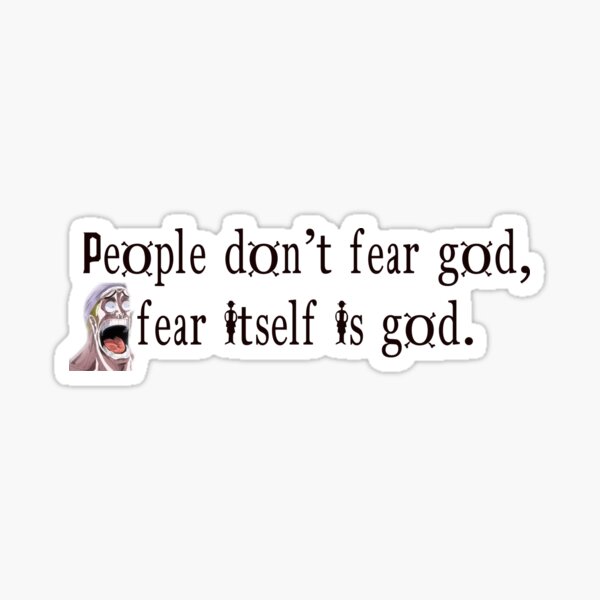 "Quotes One piece Enel" Sticker for Sale by IlD4Na Redbubble