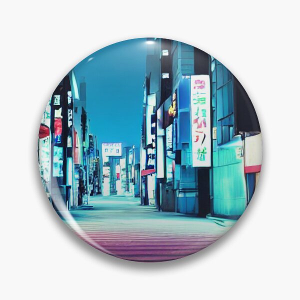 Item preview, Empty Street in Neon Colors designed and sold by Evolvity.