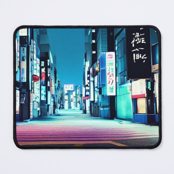 Item preview, Empty Street in Neon Colors designed and sold by Evolvity.