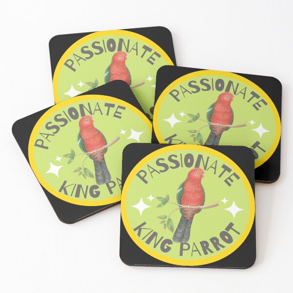 Item preview, Passionate King Parrot Motivational designed and sold by Bright76.