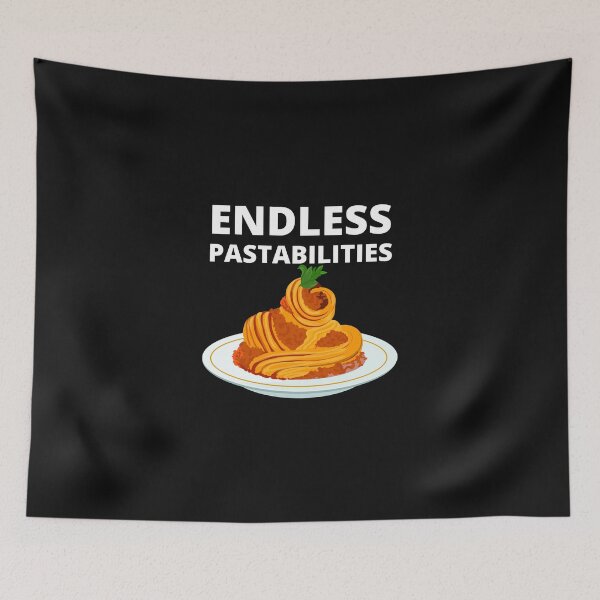 Item preview, endless pastabilities designed and sold by GraphicGuru13.