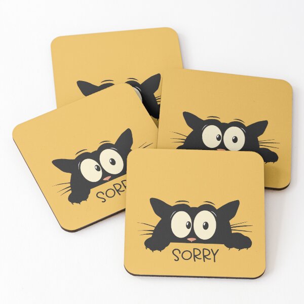 Item preview, One sorry cat, excuse me, I am so sorry designed and sold by marina63.