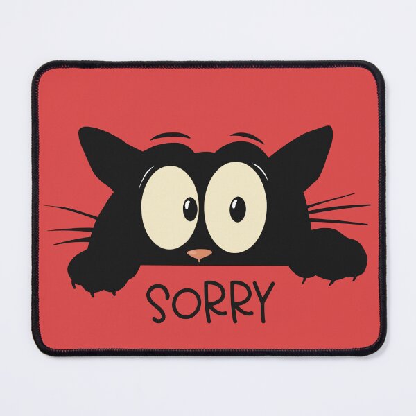 Item preview, One sorry cat, excuse me, I am so sorry designed and sold by marina63.