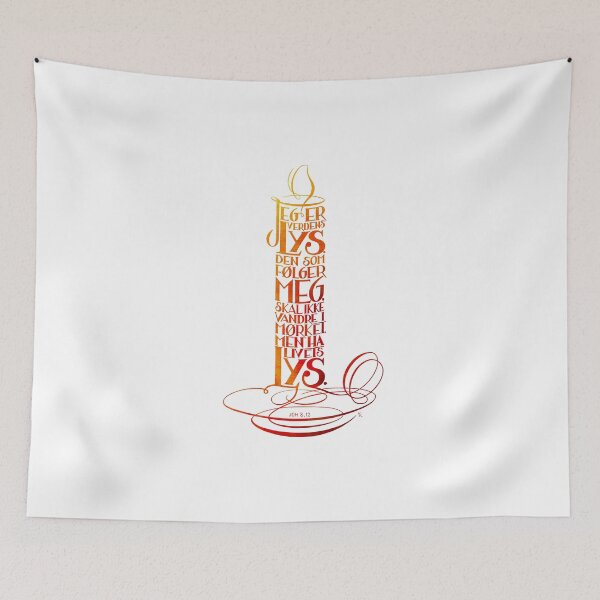 Item preview, Jeg er verdens lys designed and sold by GudsOrd Illustrasjoner.