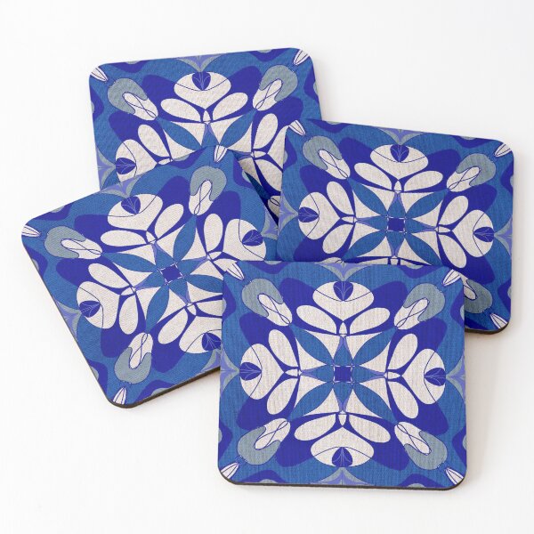 Item preview, Blue Moroccan Turkish Tile Design  designed and sold by Alwayscreateart.