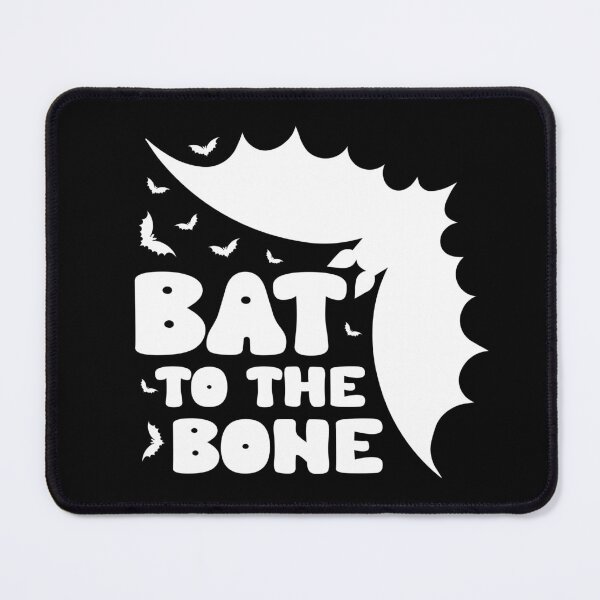Item preview, Bat To The Bone Funny Halloween Lyric Pun designed and sold by PunnyLyrics.