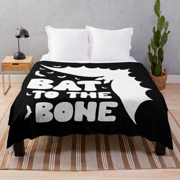 Item preview, Bat To The Bone Funny Halloween Lyric Pun designed and sold by PunnyLyrics.