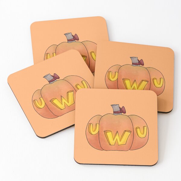 Item preview, Halloween UWU Jackolantern Pumpkin Kawaii Cute T-Shirt And Others designed and sold by nhitori.